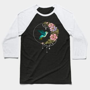 Cute Humming Bird Crown Costume Gift Baseball T-Shirt